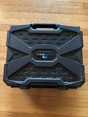 CaseMatrix Waterproof Hard Carrying Case Compatible with Drone Accessories